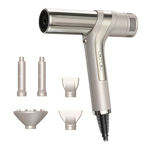 Secador de Pelo Multiusos 5 en 1, Plancha de Pelo, Rizador, Herramientas de Peinado Múltiples, Cepillo de Aire Caliente - Product Image 1