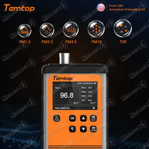 Temptop <span class=keywords><strong>Pmd</strong></span> 351 Aerosol Màn Hình Cầm Tay Bụi Hạt Truy Cập Ô Nhiễm Không Khí Màn Hình PM1.0 PM2.5 PM4.0 PM10 TSP Màn Hình - Product Image 2