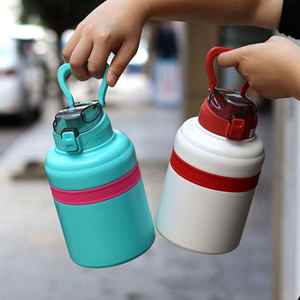 Outdoor Sports Custom 40Oz Big Double Wall Thermos Vacuum Flasks Stainless Steel Insulated Foldable Silicone Collapsible Bottles - Product Image 4