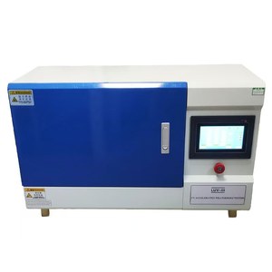 Testeur d'usure accélérée par les UV / Machine de test ultraviolet de bureau / Petite chambre de test d'âge par UV - Product Image 2