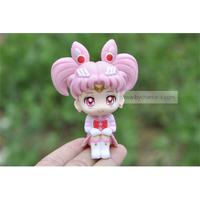Pretty Guardian Warrior Girls figura juguete coleccionable para máquina Gacha cápsula expendedora PVC Anime figura