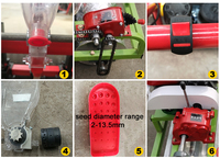 Semoir de précision personnalisé pour légumes, machine à planter les oignons, le sésame et le chou, haute productivité