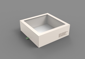 Hộp Ngăn Kéo Nhỏ Bằng Bìa Cứng Sang Trọng Logo Tùy Chỉnh Chất Lượng Cao Hộp Ngăn Kéo Quà Tặng Kéo Ra Với Cửa Sổ PVC Trong Suốt - Product Image 2