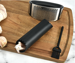 <span class=keywords><strong>Presse</strong></span> à <span class=keywords><strong>ail</strong></span> en acier inoxydable durable pour la maison facile à nettoyer Broyeur à <span class=keywords><strong>ail</strong></span> <span class=keywords><strong>circulaire</strong></span> Accessoires de cuisine Outil de nettoyage à l'<span class=keywords><strong>ail</strong></span> - Product Image 3