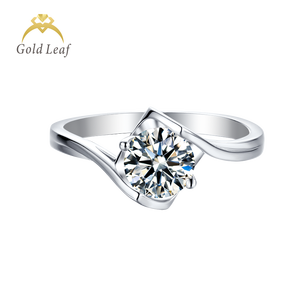 Женское Золотое кольцо с золотым листом - Product Image 4