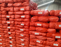 Bâche en PVC enduite de PE, imperméable, écologique, anti-moisissure, pour couverture extérieure, construction temporaire
