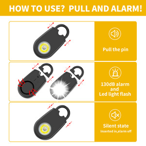 2025 Redvigilant 4G Portable Personal Alarm Keychain Different Colors Elderly Fall <strong>Detection</strong> System Phone Case 130 DB <strong>Wrist</strong> - Product Image 5