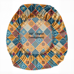 <span class=keywords><strong>Drap</strong></span> <span class=keywords><strong>Housse</strong></span> Protecteur de Matelas Microfibre Lavable Anti-Poussière Multi-Tailles pour Usage Domestique, Collection Africa - Product Image 2