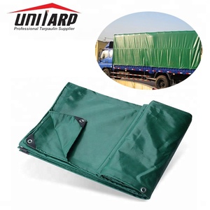 Bâche en vinyle robuste couleur verte 8 'X 10' bâches en PVC 18 oz couverture de bâche étanche pour auvent, couverture de camion - Product Image 3