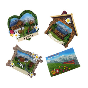 Aimant de réfrigérateur personnalisé en résine 3D, drapeau norvégien, élan, souvenir de voyage nordique, autocollant magnétique, aimant en résine d'Estonie, de Lettonie, de Lituanie - Product Image 4
