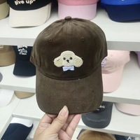 Nouveau design 2027 – Chapeau pour chien en coton avec nœud papillon, conçu sur mesure – Casquette de baseball sport brodée 2025, casquette de golf, casquette Dad Hat