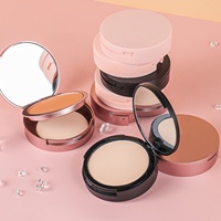 Fond de Teint et Poudre Visage Compacte Maquillage pour Femme Marque Blanche