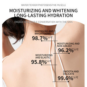 Crème hydratante pour le corps à la vitamine B5, au glutathion, à l'alpha-arbutine et à la vitamine C, légère et hydratante en profondeur - Product Image 4