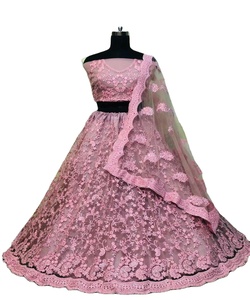 Collection de mariage et occasion spéciale Lahenga Choli vente en gros le plus bas marché de porice Surat Gujarat vêtement ethnique vêtement - Product Image 1