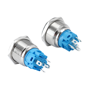 8Mm 12Mm 16Mm 19Mm 22Mm, 2, 3, 4, 5, 6 Pin de 24 voltios 12V fuera de baja tensión de interruptor de botón de empuje - Product Image 6