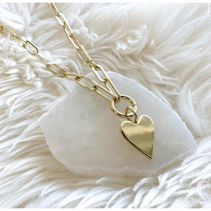 Collana con ciondolo a forma di cuore di Eklexic - Product Image 2