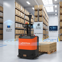Robot intelligent de manutention de palettes de 1500 kg avec cartographie laser à déploiement rapide pour l'automatisation des entrepôts et des usines