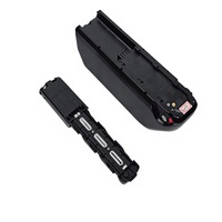Boîtier de batterie Hailong étanche et antichoc ALX019B pour vélo électrique 48V, en ABS, coque vide avec supports de montage OEM 18650/21700