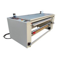 Nouvelle machine de revêtement de feuille d'aluminium semi-automatique HY à largeur personnalisable 1600 mm, pour entreprises de publicité, avec séchage à lampe IR et entraînement électrique