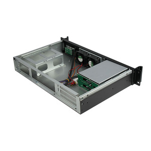 Personalizado 1.5U RackMount Server Cass 3,5 pulgadas HDD <span class=keywords><strong>Mini</strong></span> <span class=keywords><strong>ITX</strong></span> Storage Server Chasis - Product Image 4