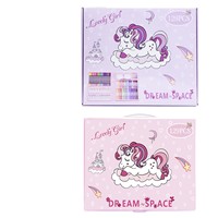 Ensemble de 129 pinceaux en plastique pour enfants, stylo spécial pour étudiants, stylo à pointe fine coloré, marqueur acrylique, marqueurs d'art pour la rentrée scolaire