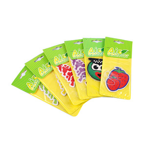 맞춤형 종이 자동차 방향제 카드 저렴한 주문 제작 차량용 방향제 - Product Image 1