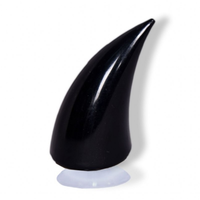 1 pièce Cornes de Diable Multicolores pour Moto, Vélo Électrique, Voiture – Autocollants de Décoration pour Casque, Pièces Longues et Courtes, Accessoires de Décoration de Casque