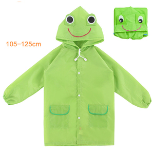 Impermeables para Niños y Niñas con Capucha, Estilo Largo, Bolsillos con Botones a Presión, Duraderos, Anti-Salpicaduras, Diseño de Dibujos Animados - Product Image 3