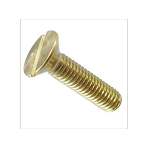 Brass <b>Screw</b> Countersunk <b>Flat</b> Head Machine <b>Screw</b> High Strength Brass Fastener for Industrial Hardware - Product Image 1