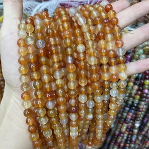 Gemya bán buôn Chất lượng cao tự nhiên Carnelian mã não đỏ lỏng tự nhiên hạt đối với trang sức làm DIY - Product Image 3