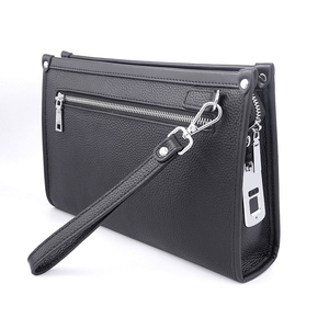 Borsa a Mano per <span class=keywords><strong>Uomo</strong></span> d'Affari in <span class=keywords><strong>Vera</strong></span> <span class=keywords><strong>Pelle</strong></span> con Serratura a Impronta Digitale, Sistema Smart per la Privacy, Ricaricabile - Product Image 1