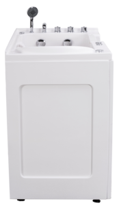 <span class=keywords><strong>Vasca</strong></span> Idromassaggio Freestanding in Acrilico, Moderna <span class=keywords><strong>Vasca</strong></span> da Bagno <span class=keywords><strong>per</strong></span> <span class=keywords><strong>Anziani</strong></span>, 1,5m Bianca, 3 Anni di Garanzia, <span class=keywords><strong>per</strong></span> 1-2 Persone, <span class=keywords><strong>con</strong></span> Idromassaggio e Aria - Product Image 4