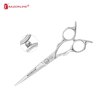 RK129 SUS 440A Ciseaux de coupe de cheveux d'usine en acier inoxydable Ciseaux de coiffure OEM