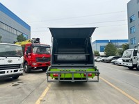 Camion à ordures compacteur diesel Dongfeng Euro 3 Emission 9100 kg Poids total 3800 cc Moteur à essence Transmission manuelle 4X2 Moteur et boîte de vitesses