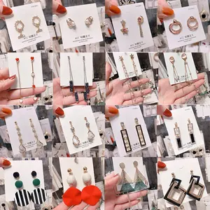 2024 New Brincos Jewelry wholesale cheap for women Bohemian and girls long Fashion Earrings for teens Tassel