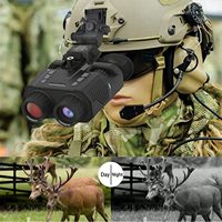Jumelles numériques de vision nocturne NV8000 36MP avec zoom optique 2x-7x, stabilisation d'image, enregistrement vidéo/audio pour la chasse