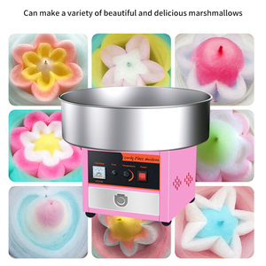 MK-MHTJ Haute Capacité Professionnelle Commerciale En Acier Inoxydable Alimentaire Réglable Ventes Rose Cotton <span class=keywords><strong>Candy</strong></span> Floss Machine Prix - Product Image 6