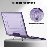 Funda de Alta Calidad para Laptop Mac Book Air 13.6 2022/2024 M2 A2681/M3 A3113, Funda Transparente con Soporte Ligero y Protector
