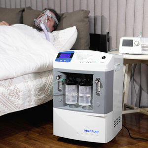 Concentrador de Oxígeno Médico Longfian de Flujo Dual Ajustable de 10L, para Uso en Centros de Rehabilitación y Residencias de Ancianos - Product Image 3