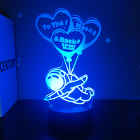 Lampe de nuit Anime en gros, lampe LED alimentée par USB, mini lampe de chevet décorative portable