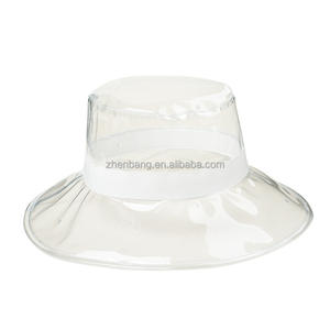 <span class=keywords><strong>Gorro</strong></span> de <span class=keywords><strong>pescador</strong></span> con Logo personalizado, ala grande, transpirable, Pvc, transparente, producto - Product Image 6