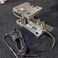 Module de pesage à cellule de charge à montage par pression, haute précision, de 100 kg à 2,5 T, pour la pesée de trémies et de réservoirs