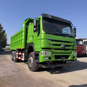 Camión volquete 8x4 diésel con motor Sinotruk Howo Weichai pesado de <span class=keywords><strong>segunda</strong></span> <span class=keywords><strong>mano</strong></span> 371HP con volante a la derecha disponible para la venta - Product Image 1