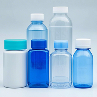 Bouteilles en plastique PP sans BPA moulées par soufflage en gros - Emballages personnalisables pour boissons énergisantes et autres boissons avec espace pour l'étiquette