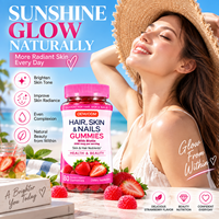 Bonbons Gélifiés Vitaminés OEM à Succès pour Adultes : Cheveux, Peau, Ongles, Soutien Immunitaire, Certifiés Halal, ODM, Biotine & Collagène
