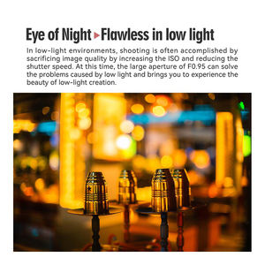 TTArtisan APS-C 50mm F0.95 Grande Ouverture Mise Au Point Manuelle ABS Matériau Portrait Prime Lentille pour R5/ Z5/Sigma FP/<span class=keywords><strong>Olympus</strong></span> - Product Image 5