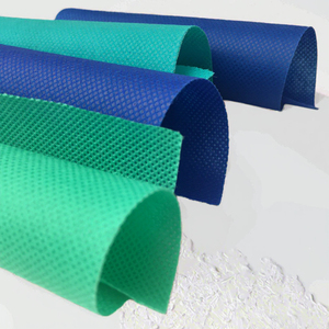 Tissu non tissé gaufré en polypropylène spunbond 75 g/m² soluble dans l'eau à pois uni léger – Fournisseurs - Product Image 3