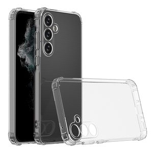 Para Samsung A55 Clear Case, 4 Esquinas reforzadas a prueba de golpes Airbag Soft TPU Back Mobile Phone Cover para Samsung <span class=keywords><strong>Galaxy</strong></span> A35 A55 - Product Image 3