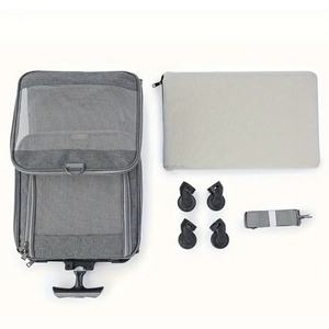 Luxury Oxford Dog Cat <b>Pet</b> Carriers Backpack Portable Outdoor Breathable Foldable Travel <b>Bags</b> Dog Cat <b>Pet</b> Carrier With Wheels - Product Image 5