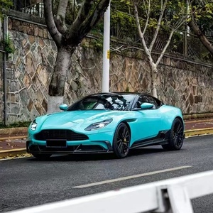 Splitter Superiore Paraurti Anteriore in Carbonio Secco ad Alta Durezza Anti-Collisione, Kit Carrozzeria Aerodinamico per <span class=keywords><strong>Aston</strong></span> Martin DB11 - Product Image 4